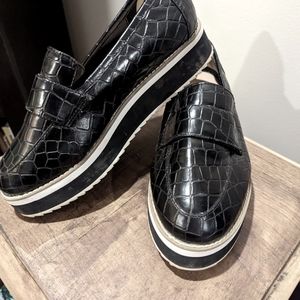 Addition Elle size 7W platform creepers.